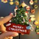 thumbnail image 4 of Adhesivo para refrigerador de Navidad de Año Nuevo, regalo, pegatina para ventana estéreo, decoración navideña, piezas de imán para frigorífico, 4 of 5