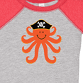 thumbnail image 4 of Inktastic Pirate Octopus Kids Funny Boys or Girls Baby Bodysuit, 4 of 5