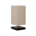 thumbnail image 2 of Fabric Bedside Light Nordic Fabric Lamp With Wood durable light fabric fabric bedside Base, 2 of 9