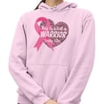 thumbnail image 2 of What a Warrior Looks Like Hoodie Sweatshirt Unisex 5X-Large Pink, 2 of 5