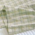 thumbnail image 5 of cfhntfmh Women's Cotton Pajama Pants Lightweight Sleep Lounge Bottoms Plaid Elastic Waist Drawstring Sleepwear with Pockets, 5 of 7