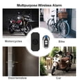 thumbnail image 3 of Alarma Antirrobo Para Motocicleta, Sensor De Movimiento Por Vibración De 113 DB, Función SOS Súper Ruidosa, Alarma De Bicicleta De Larga Espera Para Scooters Motorizados, 3 of 7
