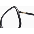thumbnail image 6 of Woman's New Retro Blue Light Blocking Glasses Big frame Nerd Eyeglasses Frame Anti Blue Ray Computer Game Glasses Black, 6 of 14