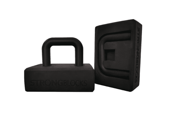 StrongBlocks - Hybrid Set of Parrallettes and Yoga Blocks for Flexibility and Strength Training