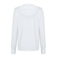 thumbnail image 6 of Women's Chiffon Shirt Women'S Sun Shirts Jacket Zip Up Hoodie Long Sleeve Summer Ice Outdoor With Pockets, Women's Chiffon Shirt M, 6 of 9