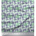thumbnail image 1 of Soimoi Cotton Voile Fabric Square Geometric Decor Fabric Printed Yard 42 Inch Wide, 1 of 3