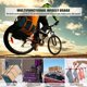thumbnail image 5 of (Negro) Cuerda elástica con gancho, cuerda elástica plana de 2 m con gancho de tensión, paquete de 5 bandas de goma extra fuertes para lonas, camping, coche, bicicleta, 5 of 5