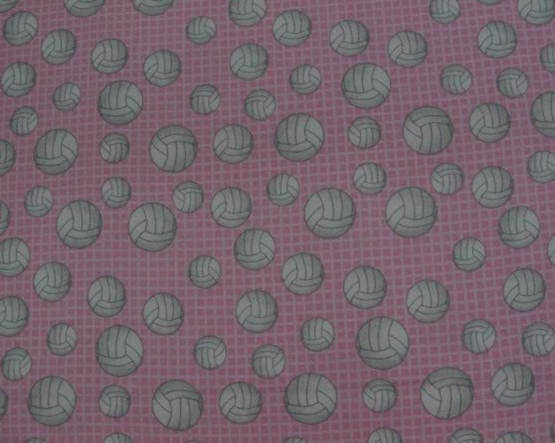 Volleyball Flannel 60 Wide Fabric