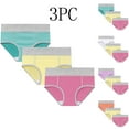 thumbnail image 1 of WRKEKC Culottes pour Femmes, 3 Pcs Culottes Menstruelles en Coton Taille Haute Anti-Fuite, 1 of 6