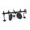 thumbnail image 1 of Heavy Hitch Multi-Purpose Disc Cultivator Garden Bedder 3-Point Attachment with S-Tines and Row Maker Insert Powdercoated in Black | USA Made for Compact/Sub-Compact Tractors, 1 of 4