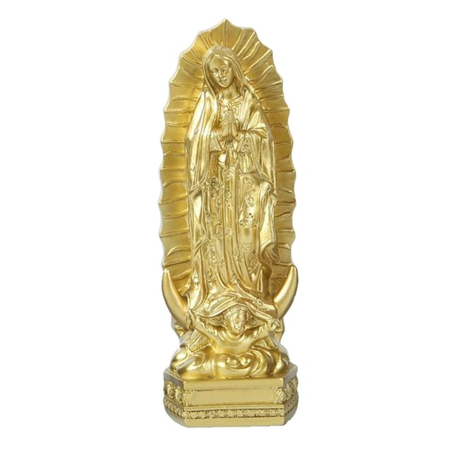 Madre de Dios Virgen María Virgen María Estatua Escultura Virgen María Figura Nuestra dorado