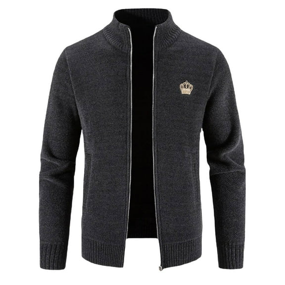Men's Sweater Coat Winter Knitted Jacket Warm Soft Comfortable Casual Outwear Stylish Long Sleeve Pullover