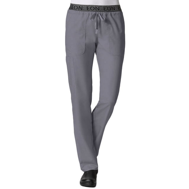 EON Women's COOLMAX Logo Elastic Drawstring Waistband Scrub Pant