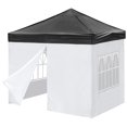 thumbnail image 1 of InstaHibit 9.6x9.6Ft Replacement Canopy with 4 Sidewalls Top Cover UV30+ Yard, 1 of 11