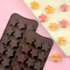 thumbnail image 4 of 2PCS Star Chocolate Moulds Silicone 15 Cavity Sweet Moulds Star Wax Melt Moulds Valentines Candy Moulds Mini Star Moulds Non Stick Gummy Ice Moulds, 4 of 5