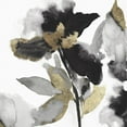 thumbnail image 2 of Art.com Black Petals Gold Leaves II Art Print by Asia Jensen, 24" x 24", 2 of 4