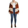 thumbnail image 5 of Time and Tru Women's and Plus Faux Fur Cropped Jacket, 5 of 5