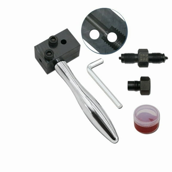 Brake Pipe Expander Expander Car Brake Copper Pipe Riveter Expander Air Conditioning Copper Pipe Auto Repair Tools ,Easy to Operate
