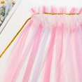 thumbnail image 5 of TAIAOJING Kids Lace Cape Toddler Girls Lace Up Cape Party Robe Tulle Princess Cloak Thermal Coat, 5 of 6