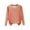 01 Pink, variant on Thermal Underwear Tops for Women Seamless Stretch Crew Neck Casual Long Sleeve Baselayer Shirts