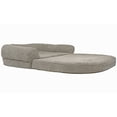 thumbnail image 2 of Precious Tails Chenille Round Sofa Fold Out Orthopedic Dog Bed, 2 of 8