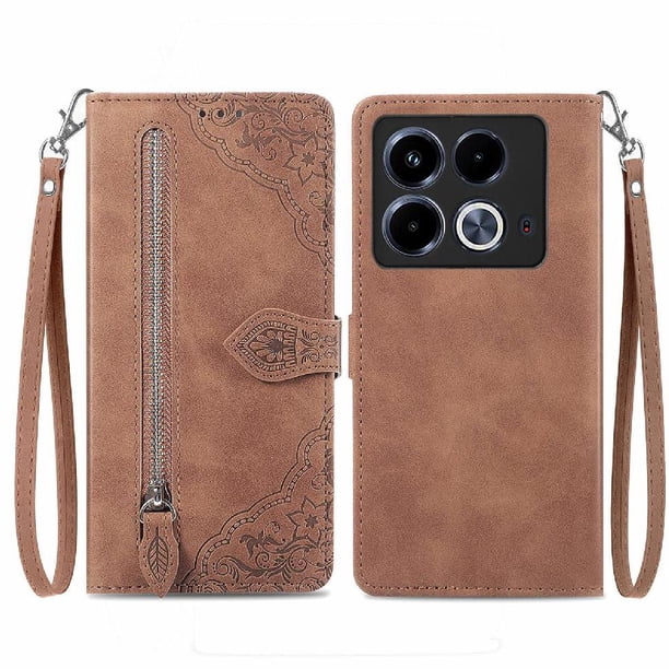 Funda billetera anti-golpes para GANGXUN infinix Note 40 , ideal para día a día y trabajo