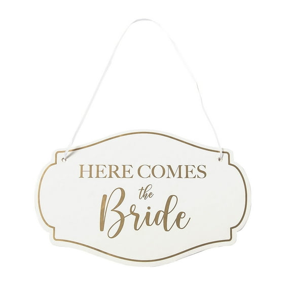 Here Comes the Bride Sign