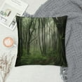 thumbnail image 2 of Orinice Magical Realism Graphic Decorative Men Women Boy Girl Room Cushion Throw Pillow Cover for Home Couch Living Room Bed Sofa, Soft and Durable, 1PC 22x22in, 2 of 5