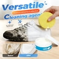 thumbnail image 6 of White Shoe Cleaner Cream, Multipurpose No Wash Cleaning Paste with Sponge for Leather Sneakers Soles Removes Dirt, 6 of 8