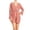 Pink, variant on Anna-Kaci Womens Juniors Casual Jumpsuit Floral Long Sleeve V-Neck Backless Romper