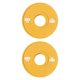 thumbnail image 1 of Discos de pesas compatibles con barras de 5 cm, 2 unidades, lado interior ranurado, accesorio, color compacto 15 kg Amarillo, 1 of 9