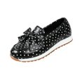 thumbnail image 3 of KEVCHE Womens Polka Dot Loafers Comfortable Casual Slip-On Shoes for Daily Wear, Lightweight Breathable Flat Shoes with Cushioned Insole, Stylish Everyday Footwear, 3 of 7