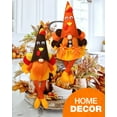 thumbnail image 3 of Ayieyill Fall Thanksgiving Decorations, 2 Pack Handmade Fall Turkey Swedish Gnomes, Fall Table Decor Gnomes for Home Farmhouse Indoor, Fall Decoration Autumn Decor Thanksgiving Gifts, 3 of 8