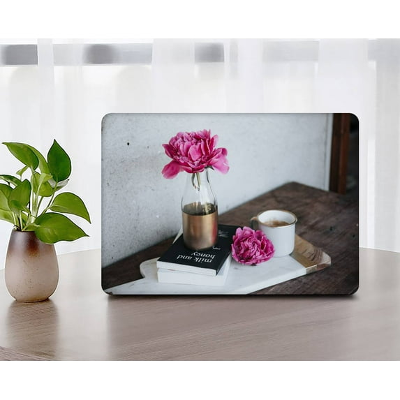 KSK KAISHEK Hard Shell Case Only for Old MacBook Pro 13"( Retina Display No Touch, 2012 - 2015) Model A1502 or A1425, No USB-C / CD-ROM Pink series 0222