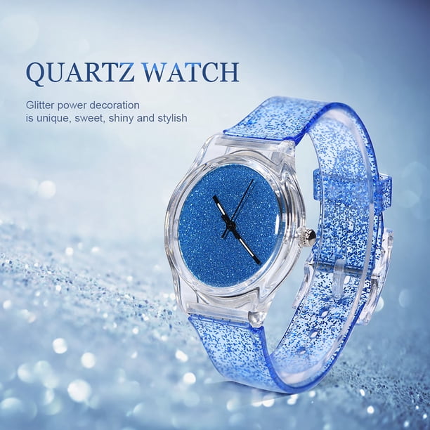 Reloj, Reloj De Cuarzo Femenino De Plástico Wallwatch 3colors, Para La Decoración Del Reloj