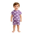 thumbnail image 3 of Ensemble Garçon T-Shirts Imprimés + Shorts Col Rond Tenues de Printemps Tenues Garçon 3-4 Ans, 3 of 4