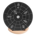 thumbnail image 2 of Circle of Fifths Wheel Melody Tool with Stand Holder Storage Bag Chord Wheel Aluminum Alloy Music Theory Learning Tool Fifth Degree Circle for Beginners Musicians, 2 of 6
