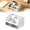 White, variant on Anti Corrosion Solid Metal Electric BBQ Grill Cleaner Wireless Rechargeable Design Powerful Decontamination Tool For Outdoor Yard Barbecue Grill Daily Stain Removal Cleaning Maintenance