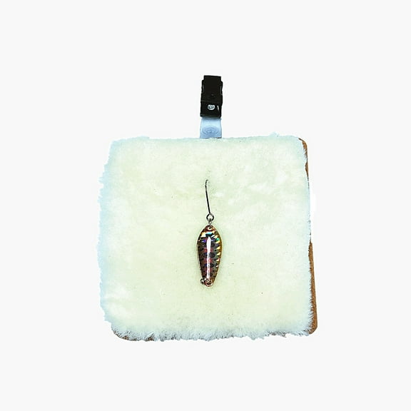 Shrxy Fly Fishing Sheepskin Patches Fly Dryer with Cilp