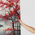 thumbnail image 3 of Fenyluxe Autumn Leaves Pretty Shower Curtain Bathroom Decor 100% Polyester Fiber Bathroom Shower Curtain Set with Hooks 69x72, 3 of 7
