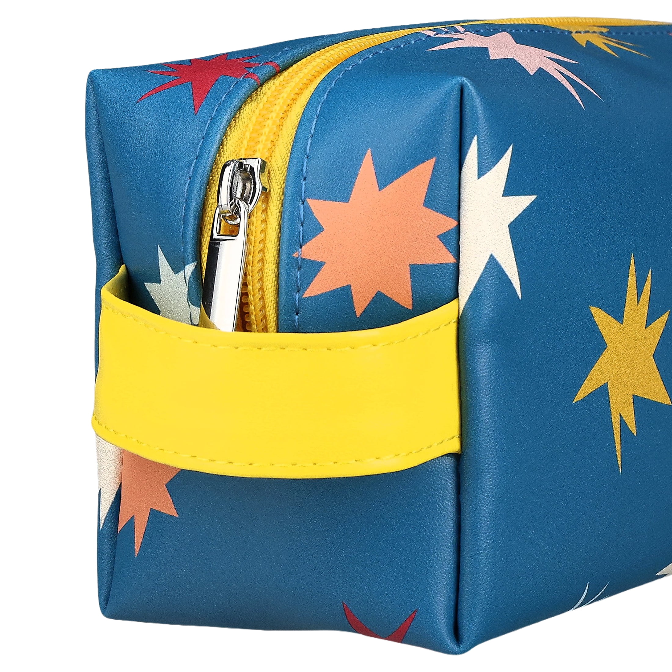 Pen + Gear Star Print Pencil Pouch, Blue, Educational Level: Perfect for Students of All Ages--Elementary, Middle School, High School, College, and Adult Professionals