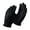 Black, variant on QUOTAY Men Winter Outdoor Riding Suede Leather Gloves for Men Windproof Thickened Warm with Black,L
