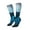 2 Black-2, variant on Women Crew Soft Moisture-wicking Socks Ocean Dolphin Fish School Pattern Design Cotton Socks, One Size fit All