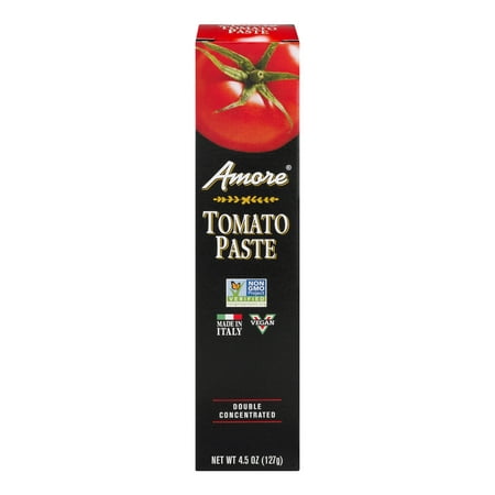 (6 Pack) Panos Brands Amore Tomato Paste, 4.5 oz