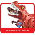 thumbnail image 2 of Hot Wheels City T-Rex Rampage Play Set, 2 of 6