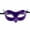 Purple, variant on Face Mask for Men,Venetian Style Half Face Metallic Glossy Party Accessory for Dress Up