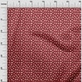 thumbnail image 3 of oneOone Polyester Spandex Red Fabric Kids Foot Dress Material Fabric Print Fabric By The Yard 56 Inch Wide, 3 of 5