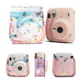 thumbnail image 2 of Visland Translucent Flower Printed Camera Protective Bag for Fuji Film Instax Mini 11, 2 of 7