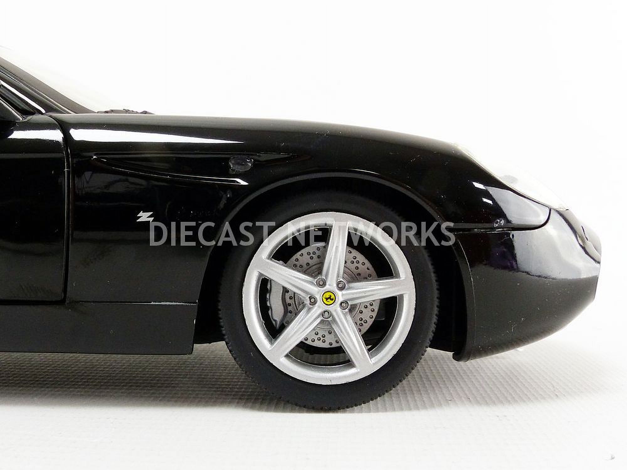 Ferrari 575 GTZ Zagato Black 1/18 Diecast Model Car by Hotwheels