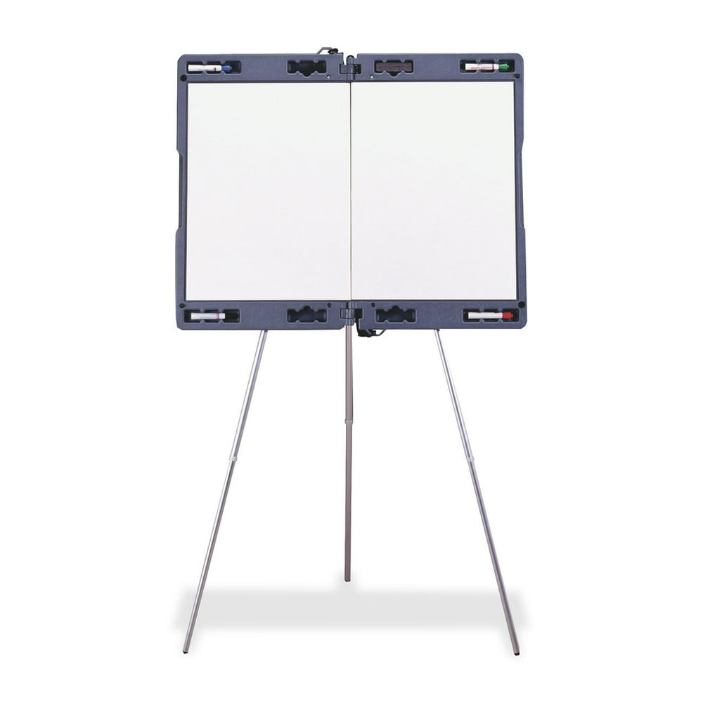 Ghent, GHE19982, Attivo Portable Whiteboard Briefcase Easel, 1 Each